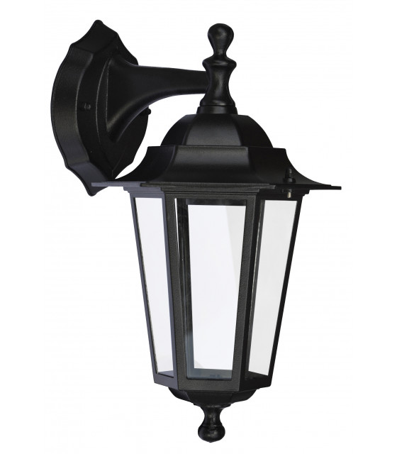 Eclairage - APPLIQUE DESCENDANTE E27 60W - NOIR