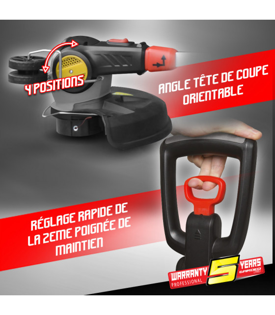 Coupe bordures - Coupe bordures électrique télescopique 600W - 30cm