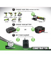 Batterie - Batterie Lithium max 20V - 2Ah - Constructor