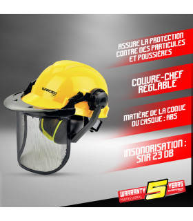 Protection - Systême de protection casque visière anti bruit