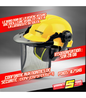 Protection - Systême de protection casque visière anti bruit