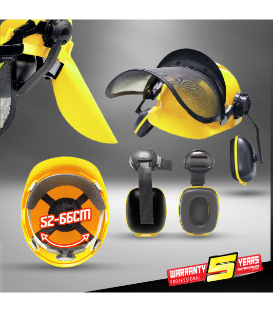 Protection - Systême de protection casque visière anti bruit