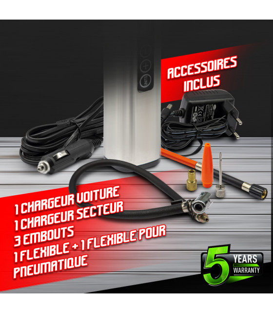 Compresseur - Compresseur rechargeable 12V accessoires - Const