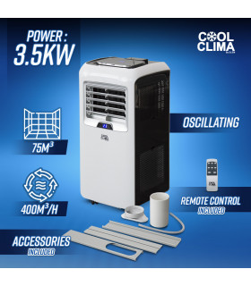 Climatiseur - Climatiseur mobile 12000BTU - 3.