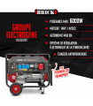 Groupe électrogène - Groupe électrogène max 6000W avec roues et prise triphasée