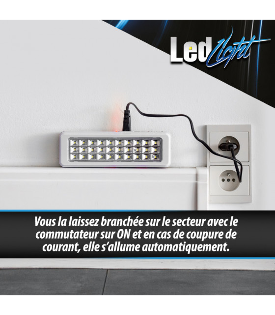 Eclairage - Lampe de secours 30 Leds - Anti blackout