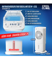 Ventilateur - Rafraichisseur d air oscillant 65 W - 5.