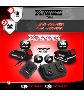 Batterie - Batterie lithium 20V - 2Ah - X Performer