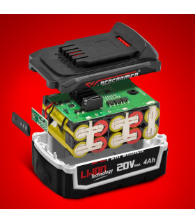 Batterie - Batterie lithium 20V - 4Ah - X Performer