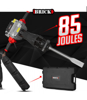 Marteau piqueur - Marteau piqueur PRO 2100W - 85 Joules avec coffret - Brick