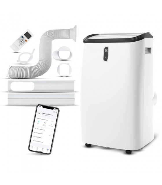 Climatiseur - Climatiseur mobile réversible chaud/froid 16000BTU 4.