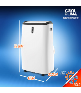 Climatiseur - Climatiseur mobile réversible chaud/froid 16000BTU 4.