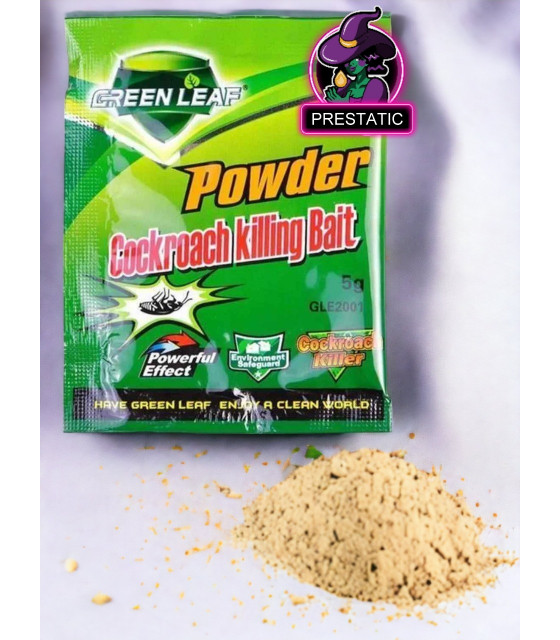 15 sachets anti cafards Green Leaf sont une solution efficace pour se débarrasser des cafards